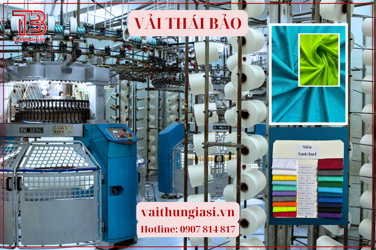 Xưởng dệt thái bảo - VẢI THUN CHẤT LƯỢNG CAO-công nghệ dệt kim tròn