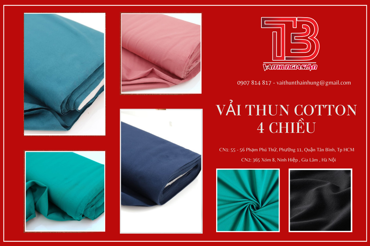 SO SÁNH Vải Thun Cotton 4 Chiều Hay Vải Thun LẠNH 4 Chiều_-2cotton
