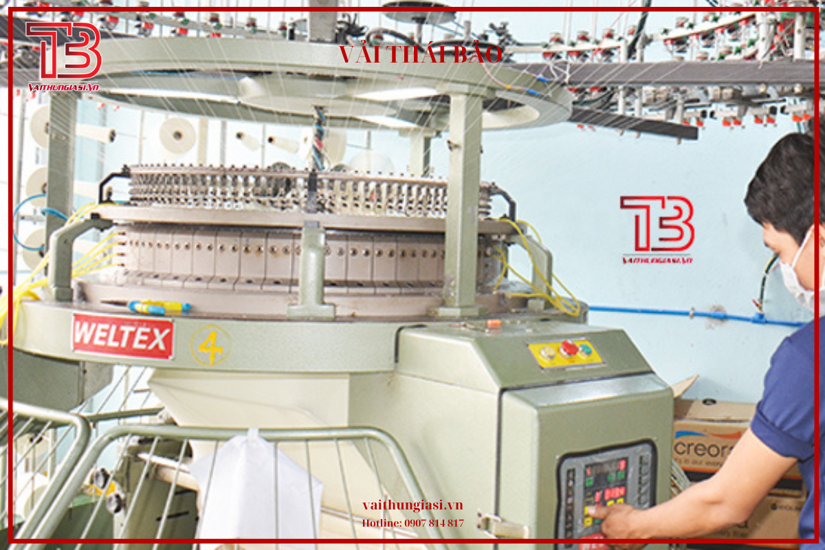 Vải Thun TC 4 chiều