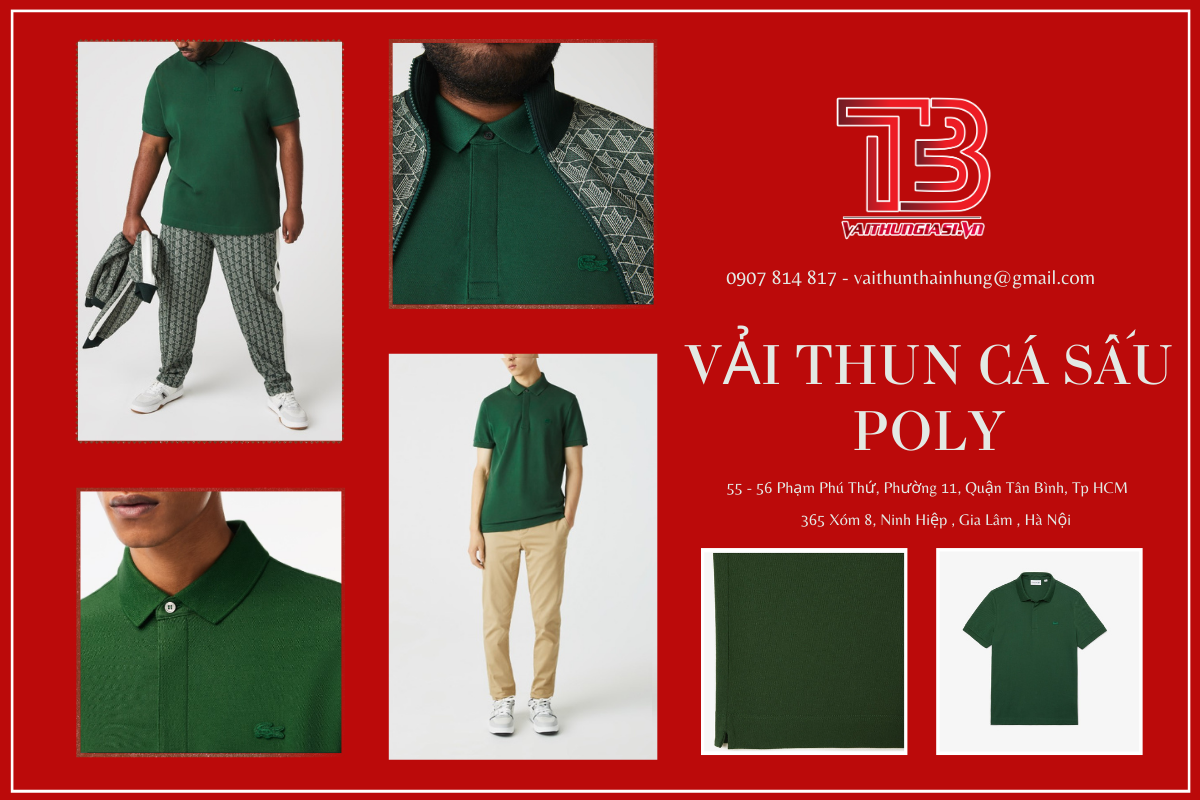 Vải thun cá sấu poly - ‘Vua’ ứng dụng tuyệt vời trong may đồng phục-4