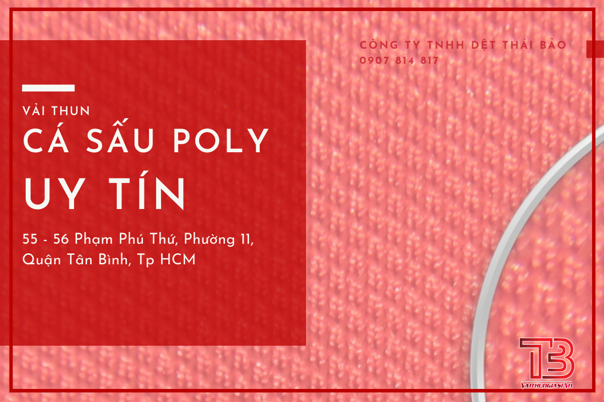 Vải thun cá sấu poly uy tín - VẢI THUN GIÁ RẺ THÁI BẢO-1