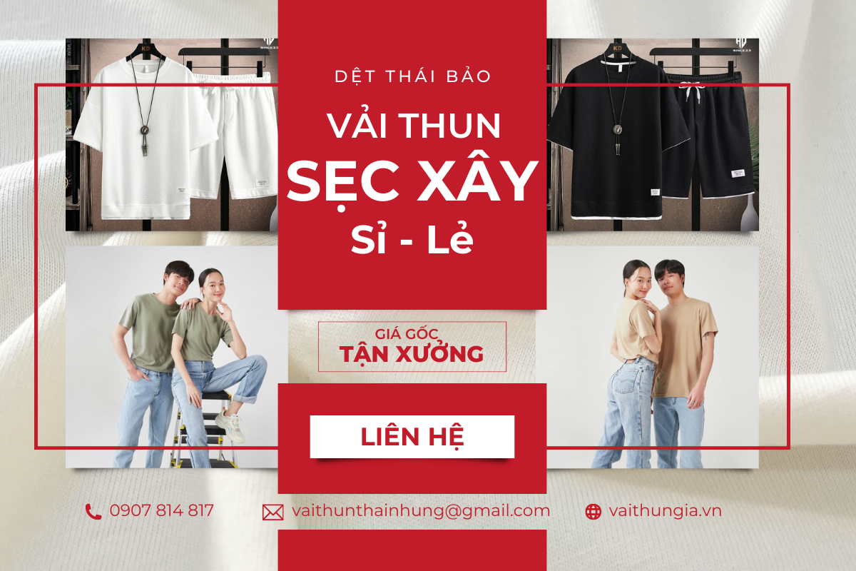 Vải thun sẹc xây - lấy giá gốc tận xưởng nhiều ưu đãi-1