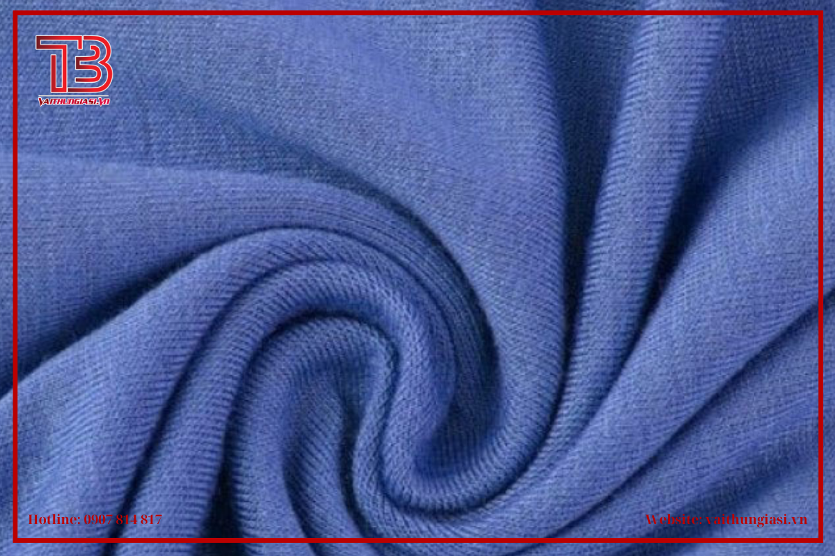 Vải thun cotton 2 chiều đa dạng màu sắc, hút ẩm tốt, thoáng mát