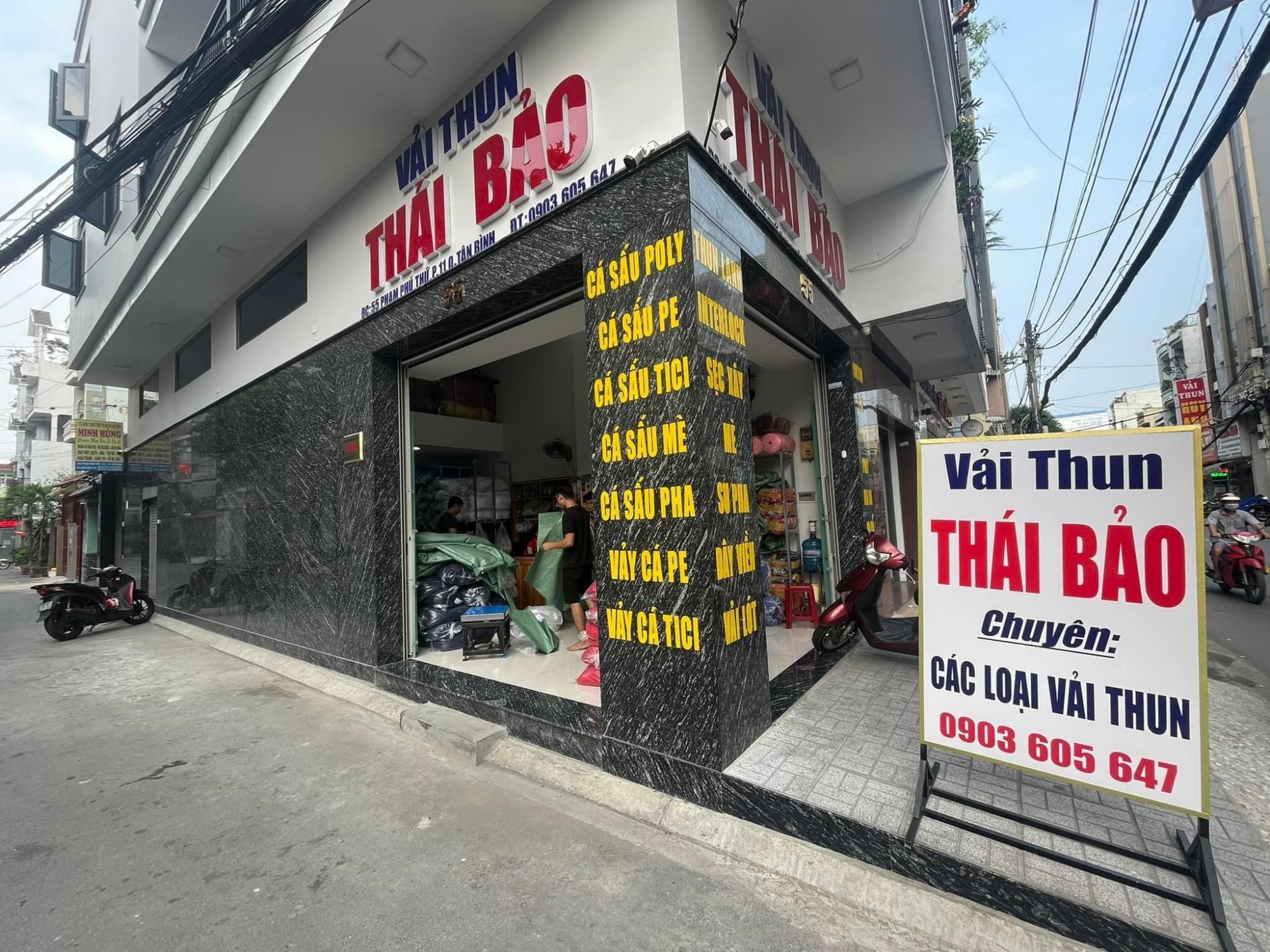 Địa chỉ bán vải thun TC 4 chiều - Vải thun giá rẻ Thái Bảo-5