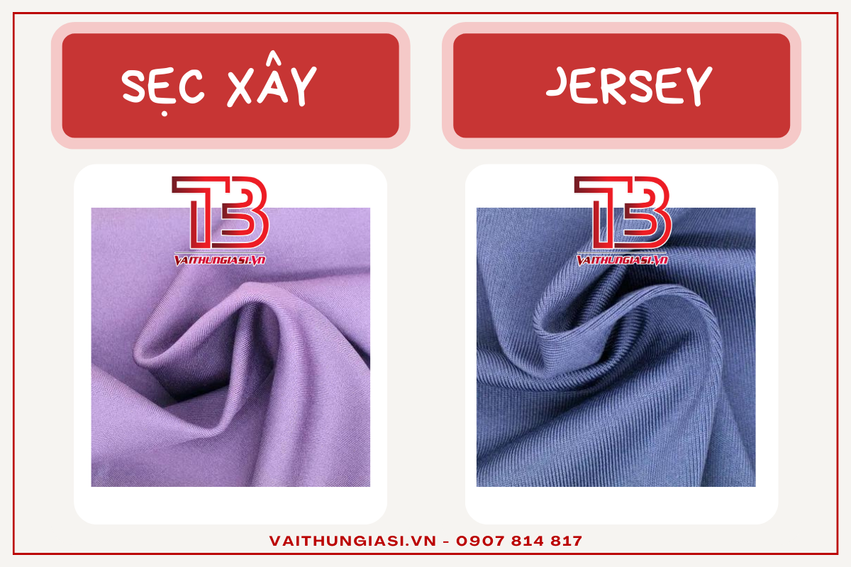 Vải thun SẸC X Y (Jersey) - Nhận biết nhanh sợi dệt interlock -5