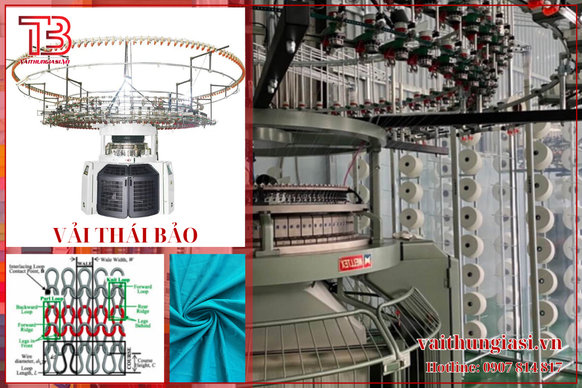 Xưởng dệt thái bảo - VẢI THUN CHẤT LƯỢNG CAO-công nghệ dệt kim