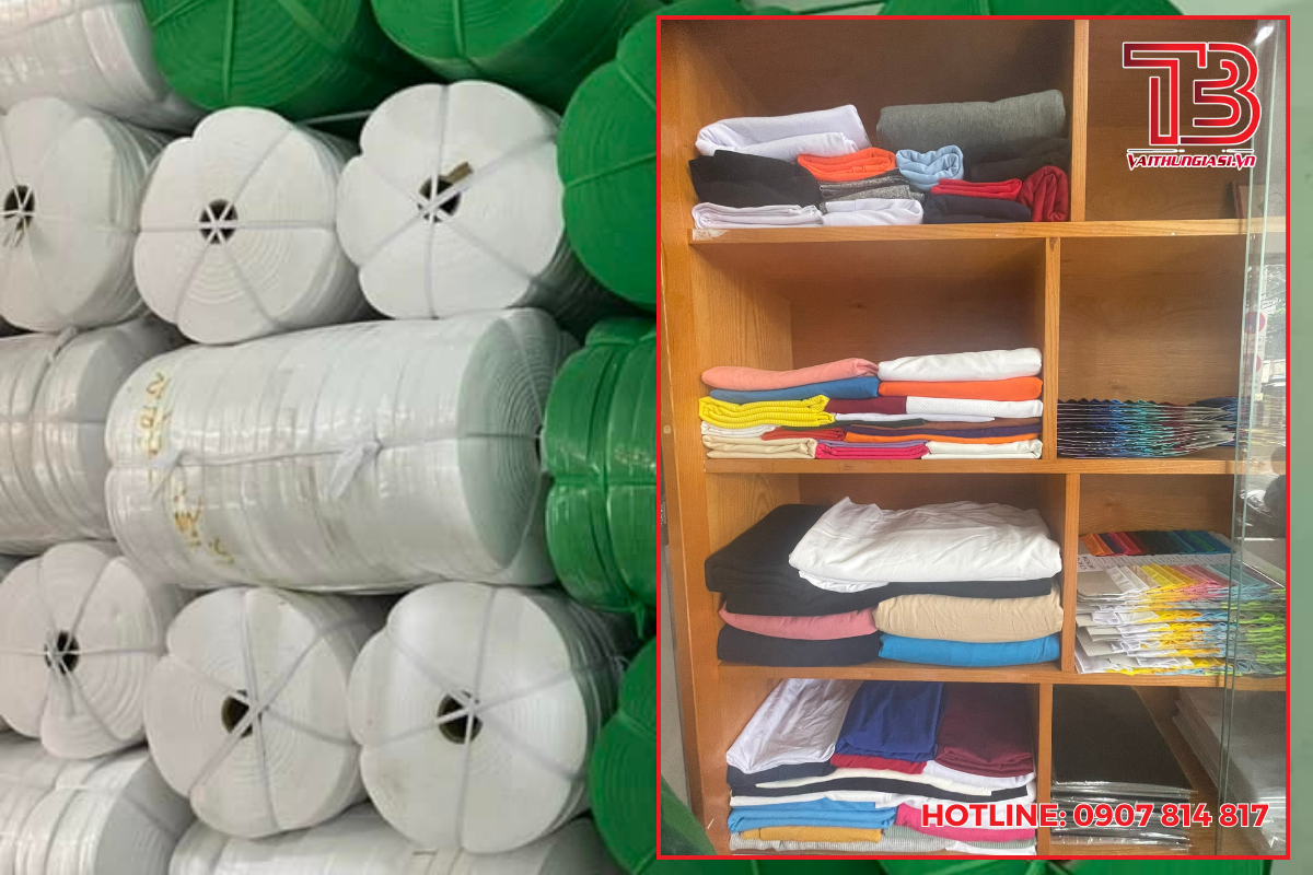Tổng kho dệt nhuộm vải thun Thái Bảo: Nguồn cung ứng số lượng lớn