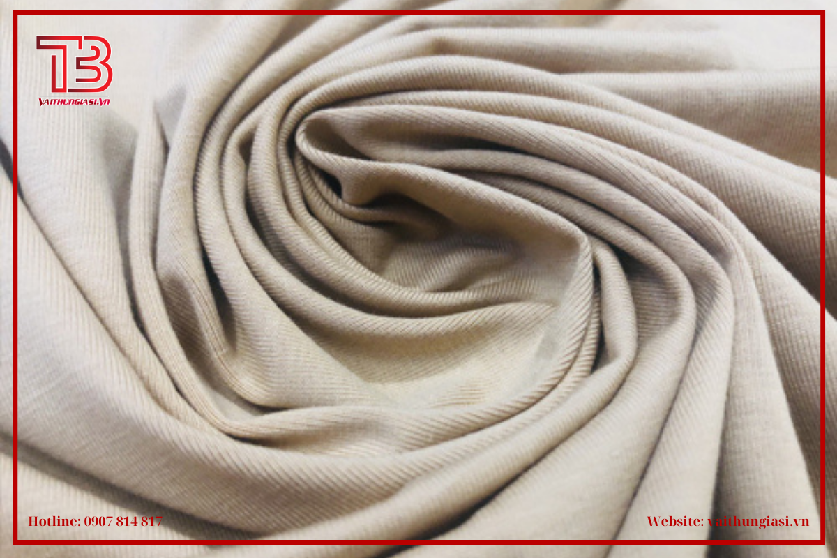 Vải thun cotton 4 chiều co giãn tốt, bền cao, dễ nhăn, thoáng mát, hút ẩm tốt